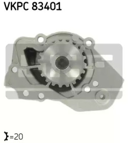 Водяной насос / прокладка SKF для PEUGEOT 205 I (741A/C) 1.7 Diesel